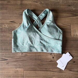 NWT Gymshark Teal Sports Bra